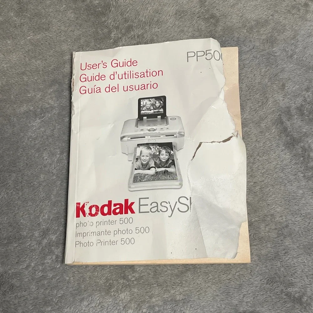 Kodak EasyShare Photo Printer 500 Portable Bluetooth Digital Photo Printer
